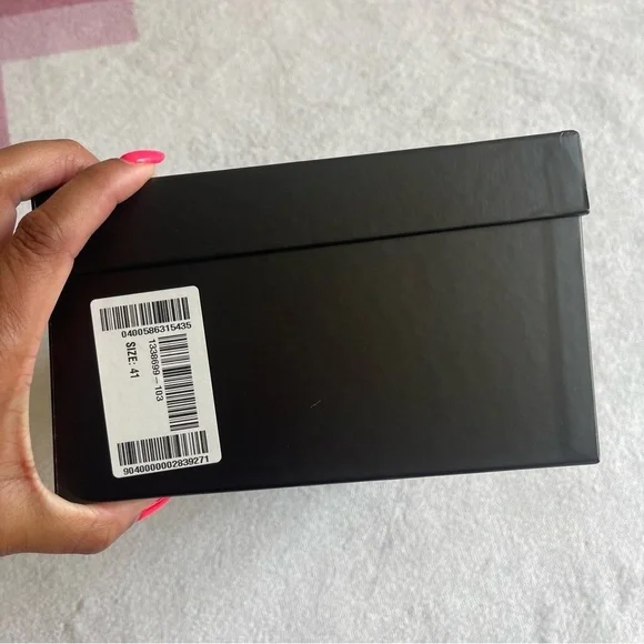 Versace Women’s La Medusa Faux Fur Slide 'Pale Pink' Size 41 - Picture 9 of 10